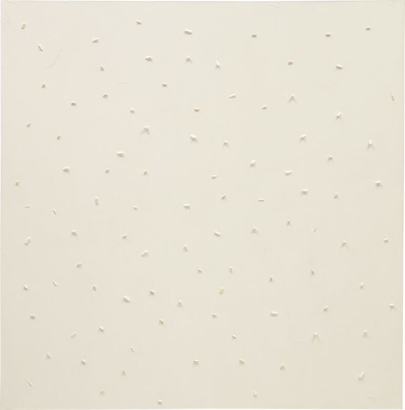 Damien Hirst, ‘I'm So Tired’, 1990, Painting, Pills and eggshell paint on canvas, Phillips
