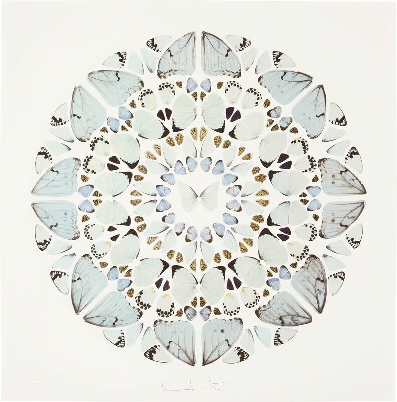Damien Hirst, ‘Exaudi, Domine, from Psalm Prints’, 2009, Print, Screenprint in colours with diamond dust and glaze, on smooth wove paper, with full margins, Phillips