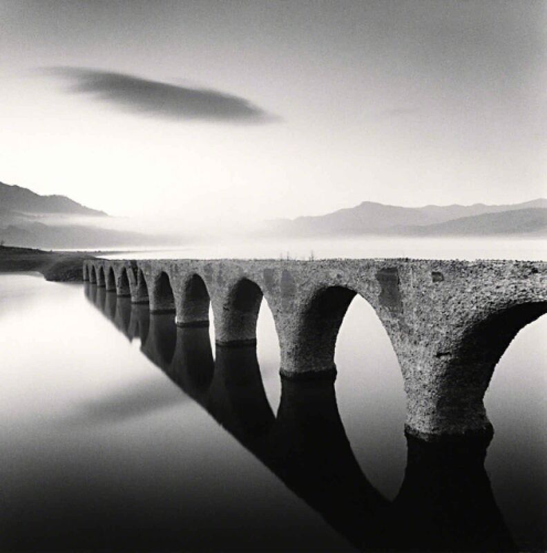 Michael Kenna, ‘Taushubetsu Bridge, Nukabira, Hokkaido, Japan’, 2008, Photography, Silver Gelatin Print, Weston Gallery