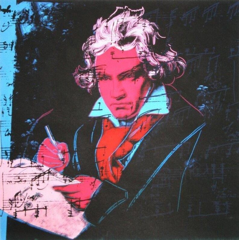 Andy Warhol, ‘Beethoven’, 1987, Print, Original silkscreen, Galeries Bartoux Singapore