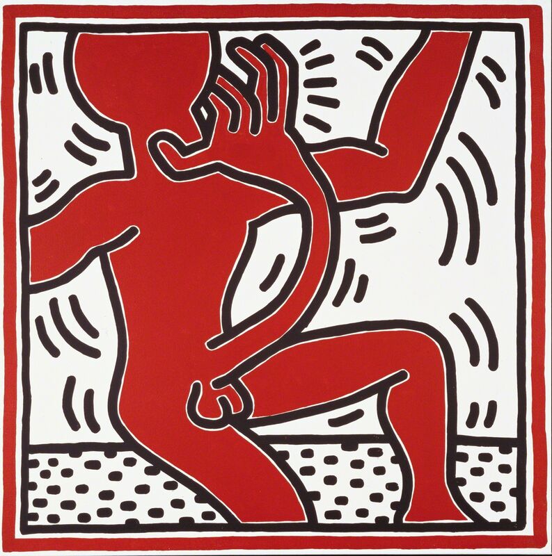 Keith Haring, ‘UNTITLED’, 1985, Painting, Leopold Museum