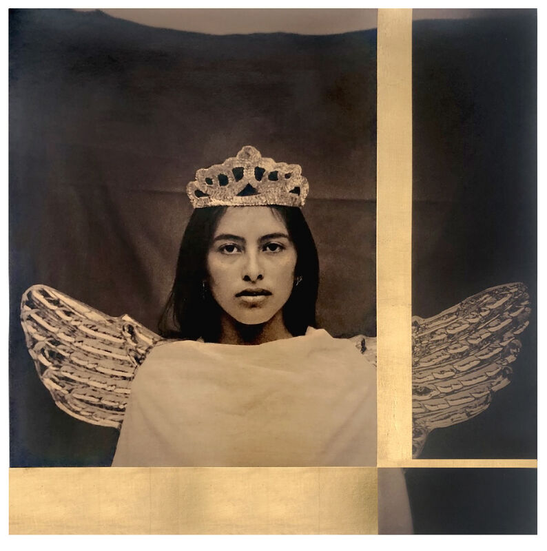 Luis González Palma, ‘Angel’, 1989-2020, Photography, Archival quality digital print on 100% cotton paper, intervened by the artist with gold leaf and bitumen of Judea, Troconi Letayf & Campbell
