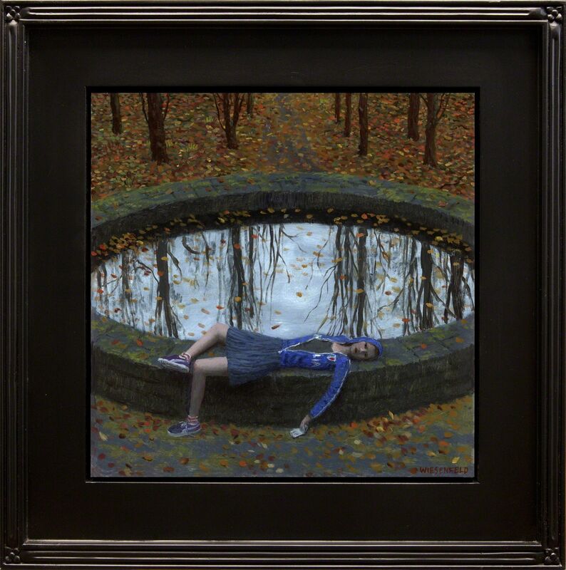 Aron Wiesenfeld, ‘Fall’, 2019, Painting, Oil on Panel, ARCADIA CONTEMPORARY