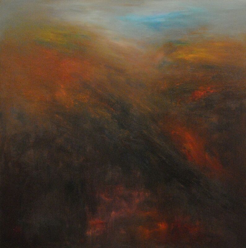 MD Tokon, ‘Myth, Mountain & Sky 1’, 2015, Painting, Acrylic on Canvas, Isabella Garrucho Fine Art
