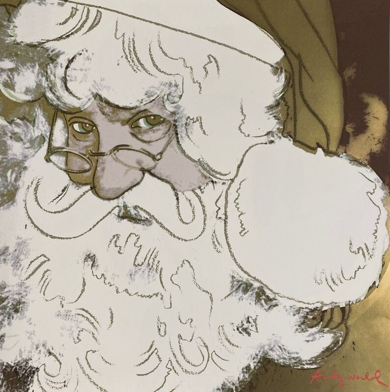 Andy Warhol, ‘Santa Claus’, 1986, Print, Offset lithograph on heavy paper, Samhart Gallery