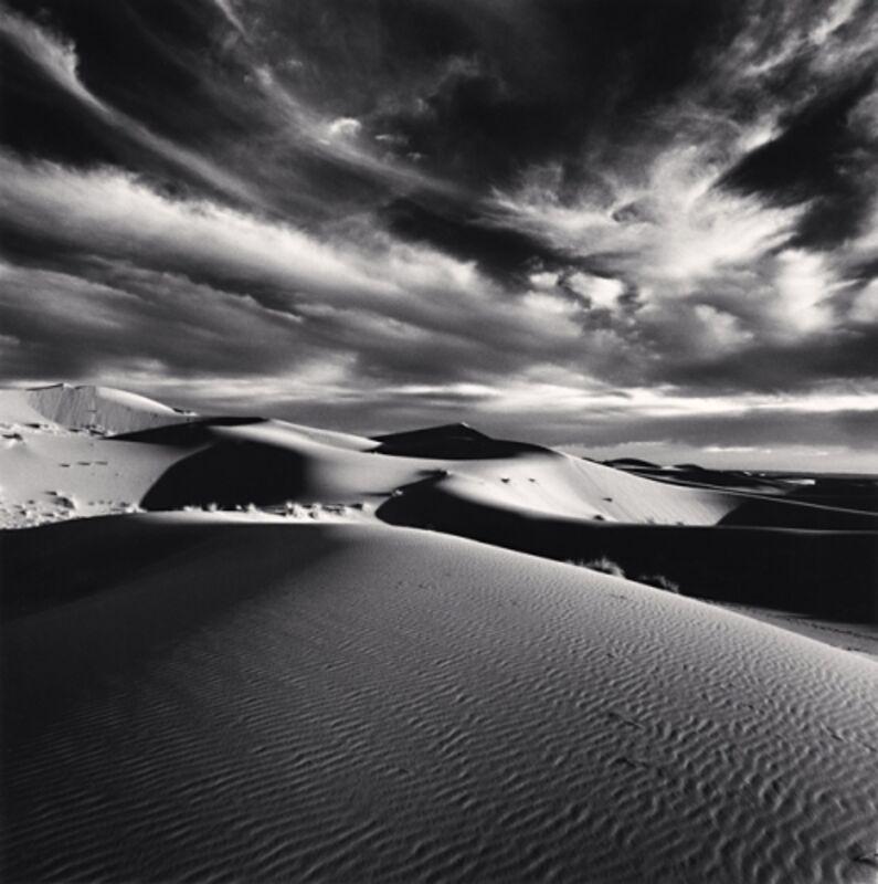 Michael Kenna, ‘Desert Clouds, Study 1, Merzouga, Morocco’, 1996, Photography, Gelatin silver print on baryta paper, Galleria 13
