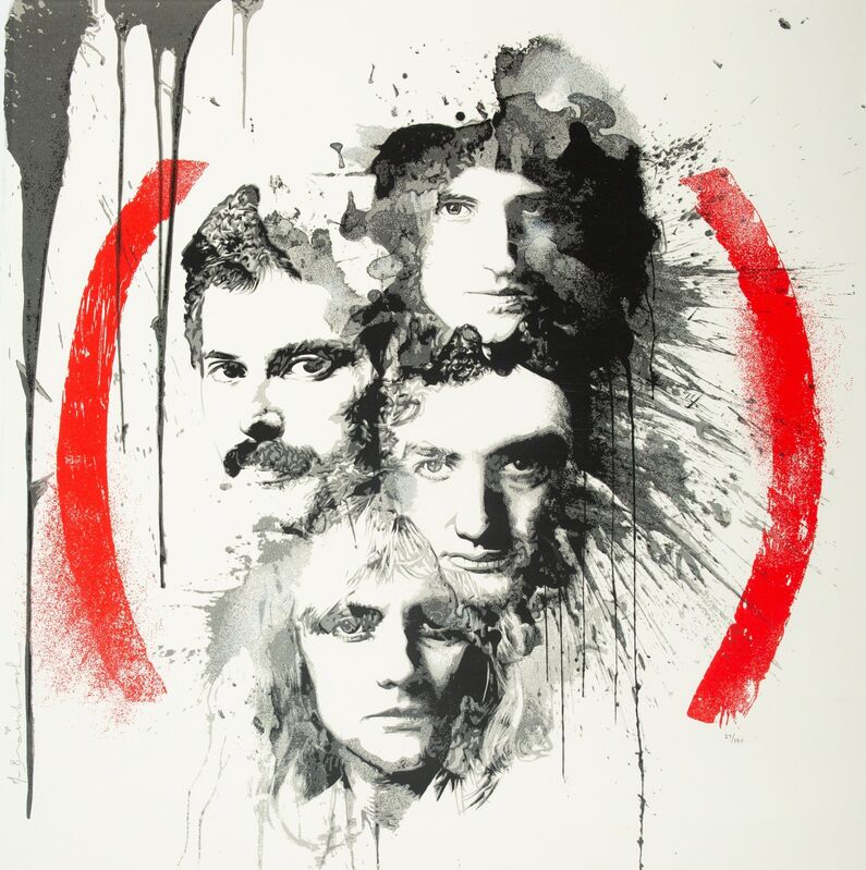 Mr. Brainwash, ‘Queen Product (Red)’, 2014, Print, Screenprint in colors on wove paper, Heritage Auctions