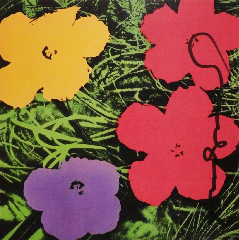 Andy Warhol, ‘Flower Invitation for Galerie Sonnabend’, 1970, Print, Signed offset lithograph, Rudolf Budja Gallery