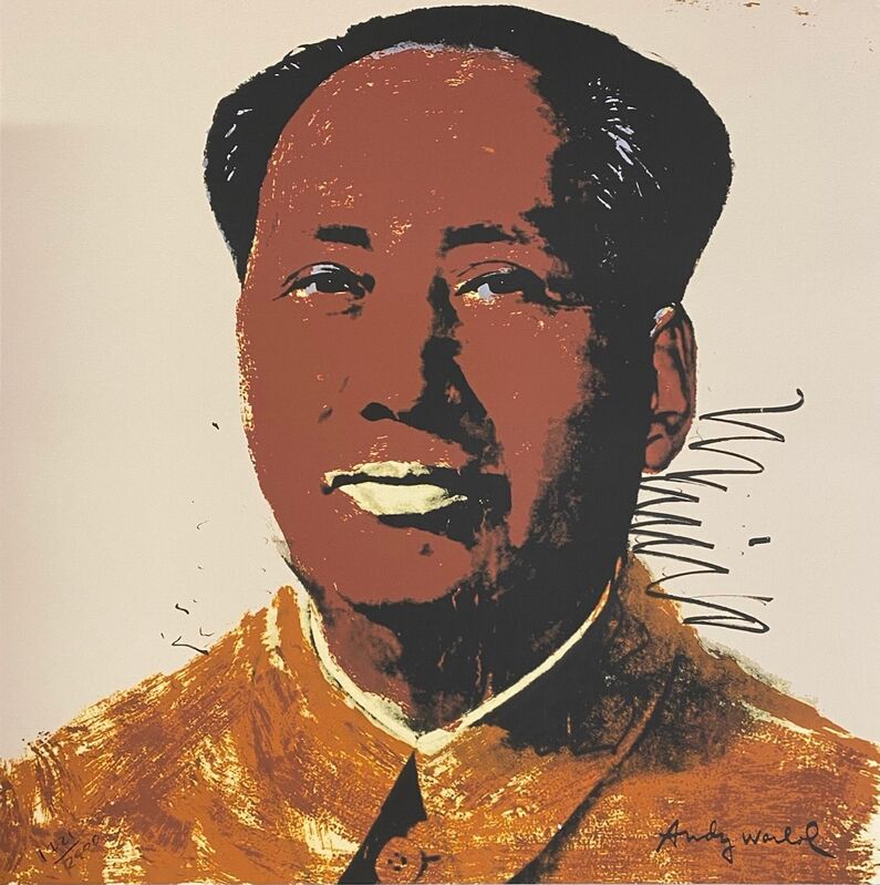 Andy Warhol, ‘Mao’, 1986, Print, Offset lithograph on heavy paper, Samhart Gallery