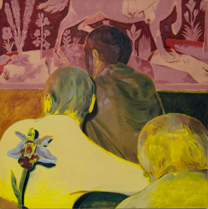 Anthony Cudahy, ‘Tapestry Gazers’, 2020, Painting, Oil on canvas, 1969 Gallery