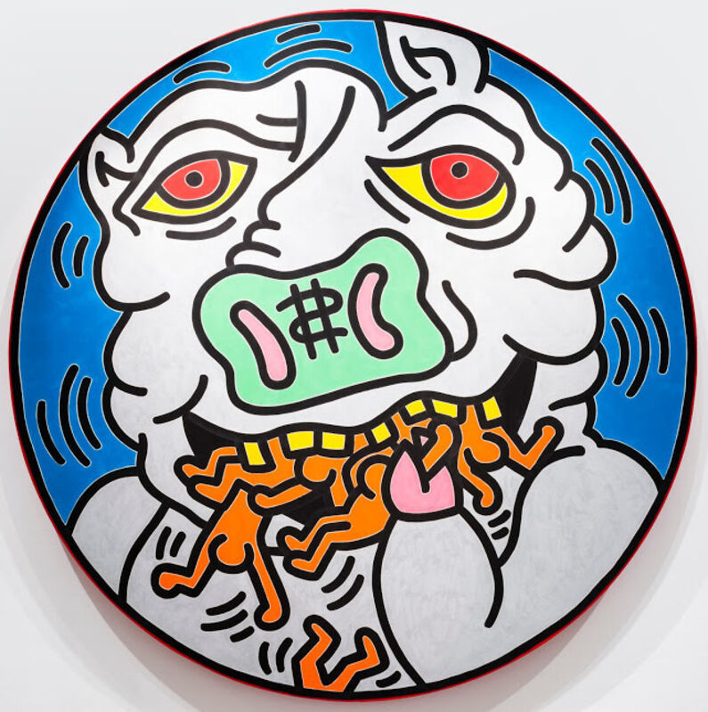 Keith Haring, ‘Untitled’, 1988, Painting, Acrylic on canvas, de Young Museum