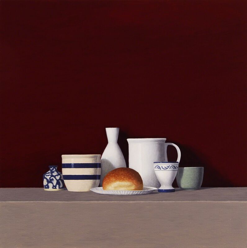 David Harrison, ‘Still Life with Roll’, 2013, Painting, Clark Gallery