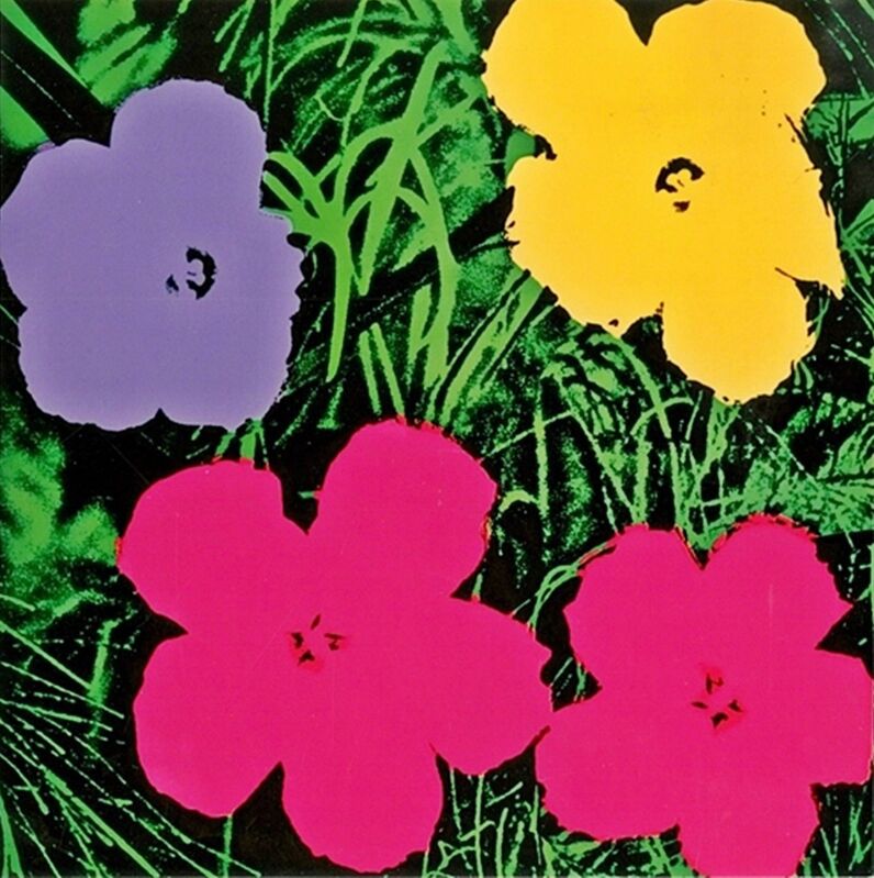 Andy Warhol, ‘Flowers (Galerie Sonnabend)’, 1970, Print, Offset lithograph on smooth card. postmarked. unframed., Alpha 137 Gallery Gallery Auction
