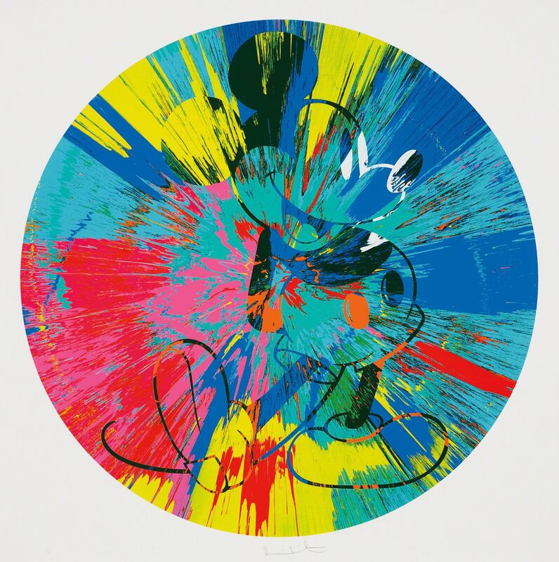 Damien Hirst, ‘Beautiful Mickey’, 2015, Print, Screenprint in colors, on wove paper, with full margins, Phillips
