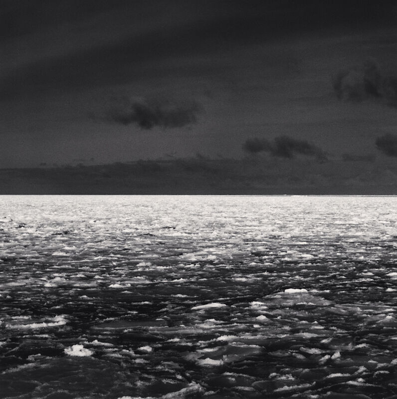 Michael Kenna, ‘Frozen Sea of Okhotsk, Study 2, Utoro, Hokkaido, Japan’, 2005, Photography, Toned gelatin silver print, G. Gibson Gallery
