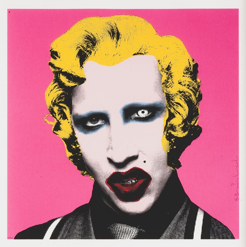 Mr. Brainwash, ‘Marilyn Manson’, 2009, Print, Screenprint in colours on Archival Art paper, Tate Ward Auctions