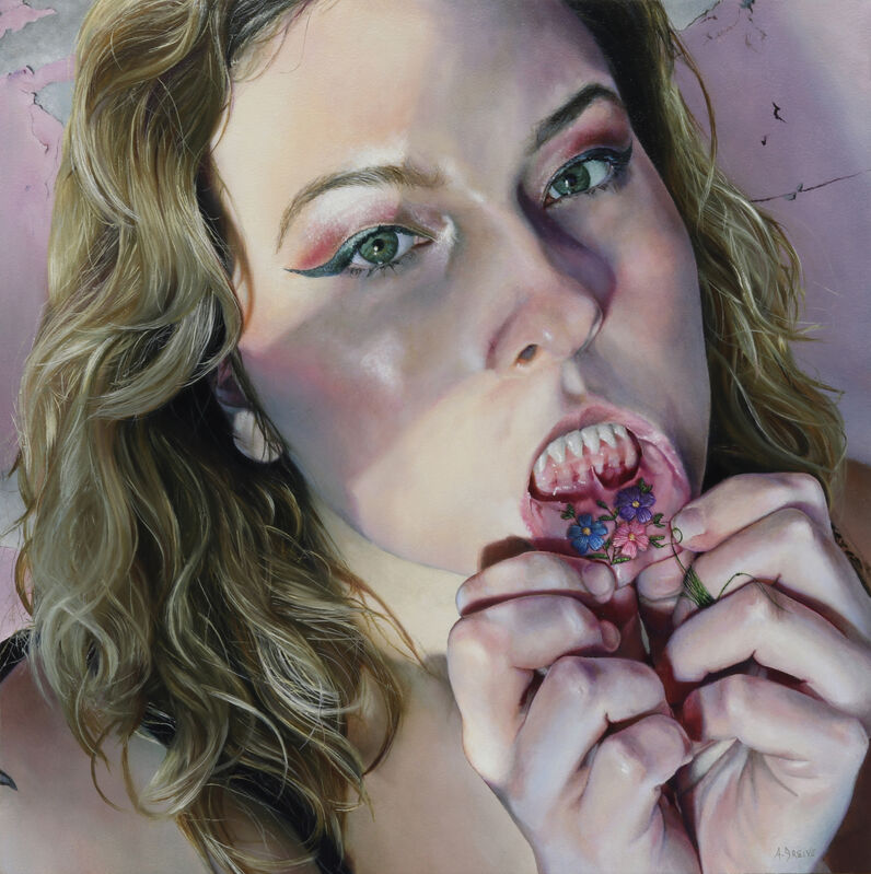 Amanda Greive, ‘Exposure’, 2021, Painting, Oil on wood panel, 33 Contemporary