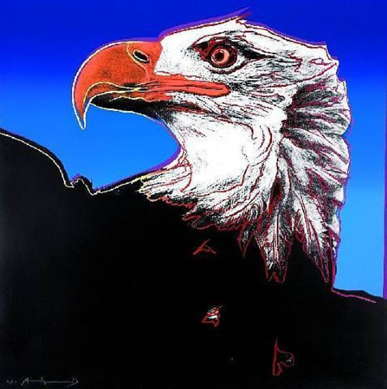 Andy Warhol, ‘Bald Eagle (F&S.II.296)’, 1983, Print, Screenprint in colors on Lenox Museum Board, Robin Rile Fine Art