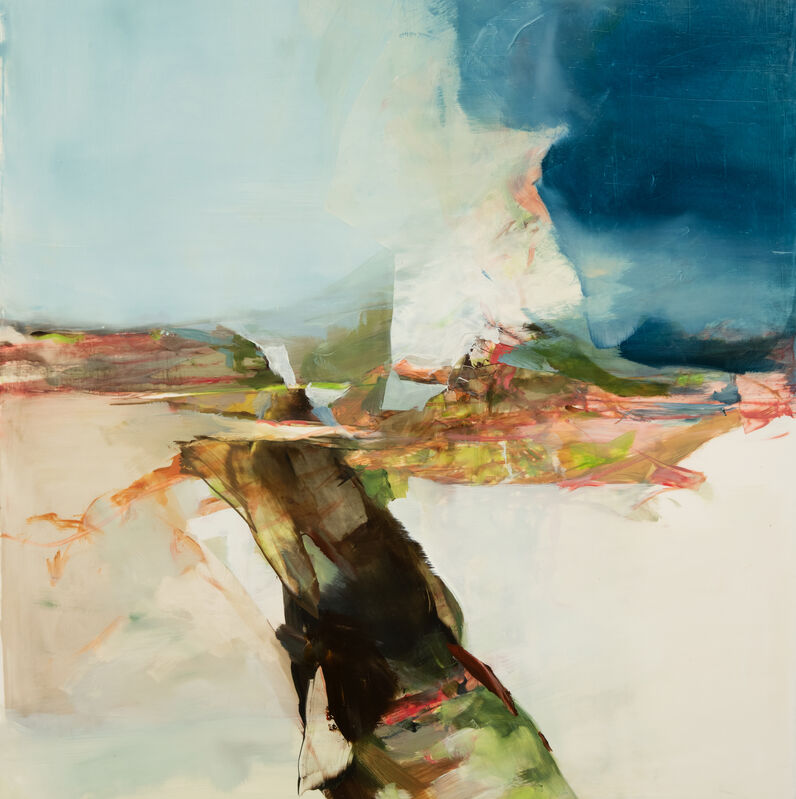 Hollis Heichemer, ‘outer edge’, 2020, Painting, Oil on Mylar mounted on board, Hollis Taggart