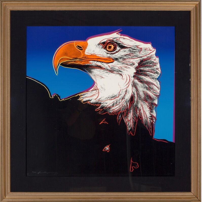 Andy Warhol, ‘Bald Eagle, Endangered Species F&S II.296’, 1983, Print, Screenprint on Lenox Museum Board, Fine Art Mia