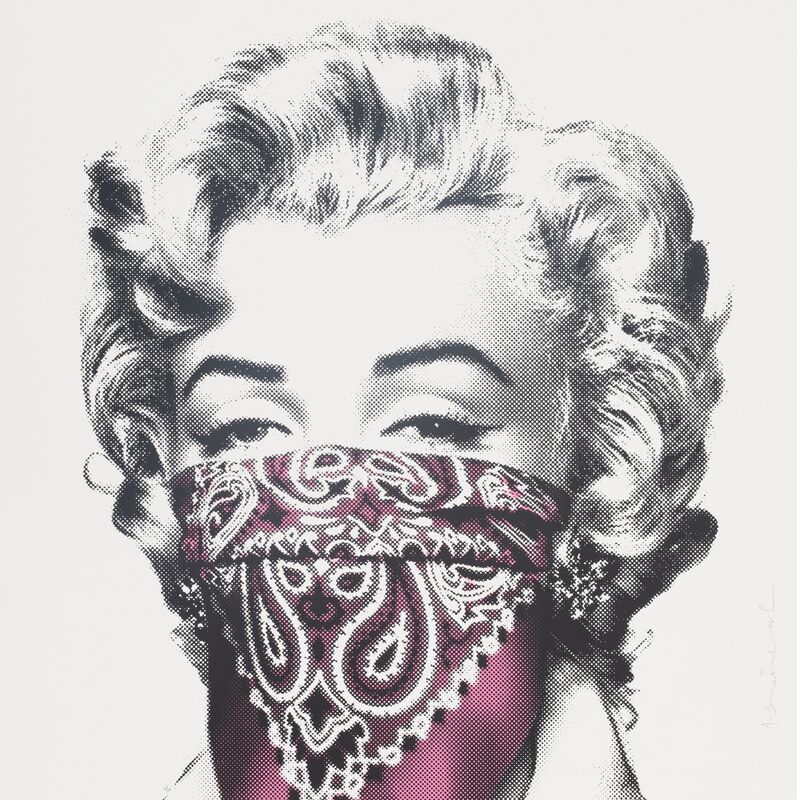 Mr. Brainwash, ‘Stay Safe (Pink)’, 2020, Print, Screenprint in colors on Archival Art paper, Heritage Auctions
