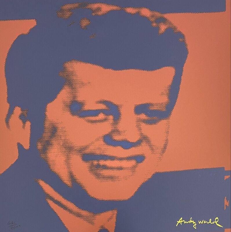 Andy Warhol, ‘John F. Kennedy’, 1986, Print, Offset lithograph on heavy paper, Samhart Gallery