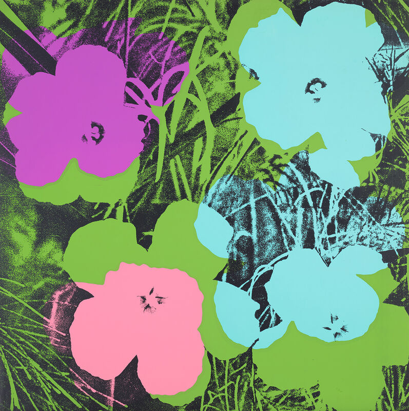 Andy Warhol, ‘Flowers (F. & S. 64)’, 1970, Print, Screenprint in colours, on wove paper, the full sheet., Phillips