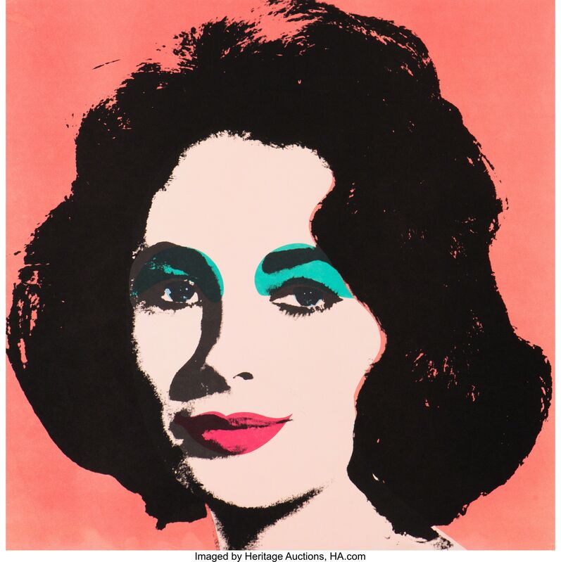 Andy Warhol, ‘Liz’, 1964, Print, Offset lithograph in colors on wove paper, Heritage Auctions