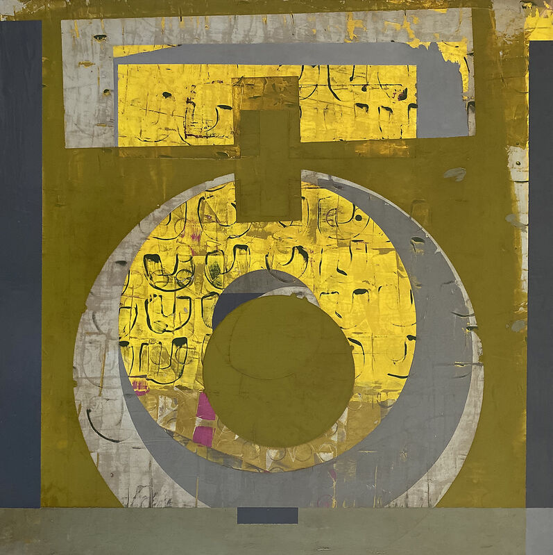 Joseph Ostraff, ‘Signage 2’, 2020, Painting, Oil on panel, Nüart Gallery