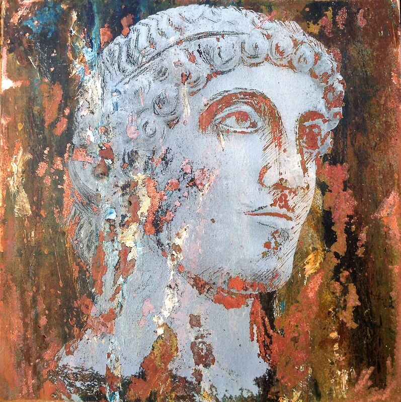 Alessandro La Motta, ‘Motia’, 2015, Painting, Oil  and oxidation on copper, Art Preview