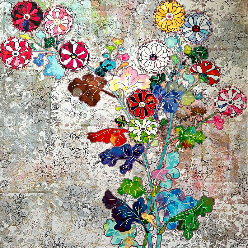 Takashi Murakami, ‘Flowers of Resurrection’, 2016, Print, Offset lithograph with high gloss varnishing, Pinto Gallery