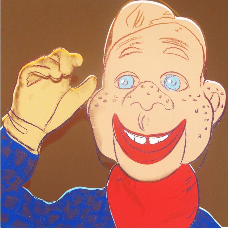 Andy Warhol, ‘Howdy Doody (from Myths)’, 1981, Print, Synthetic Polymer and Silkscreen Inks on Canvas, Soli Corbelle Art