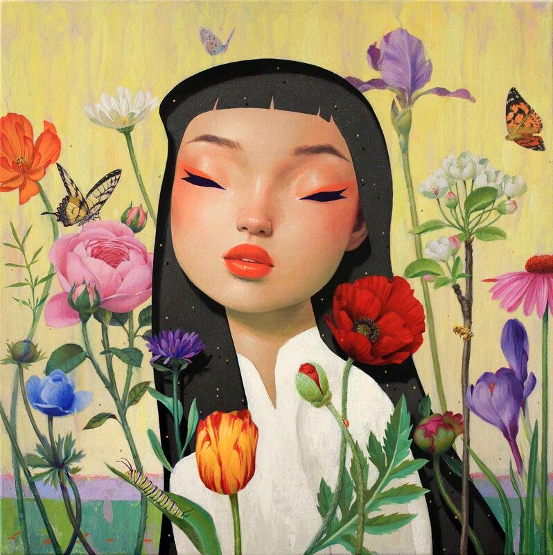 Bao Pham, ‘Spring Horizon’, 2019, Painting, Acrylic on canvas, Corey Helford Gallery