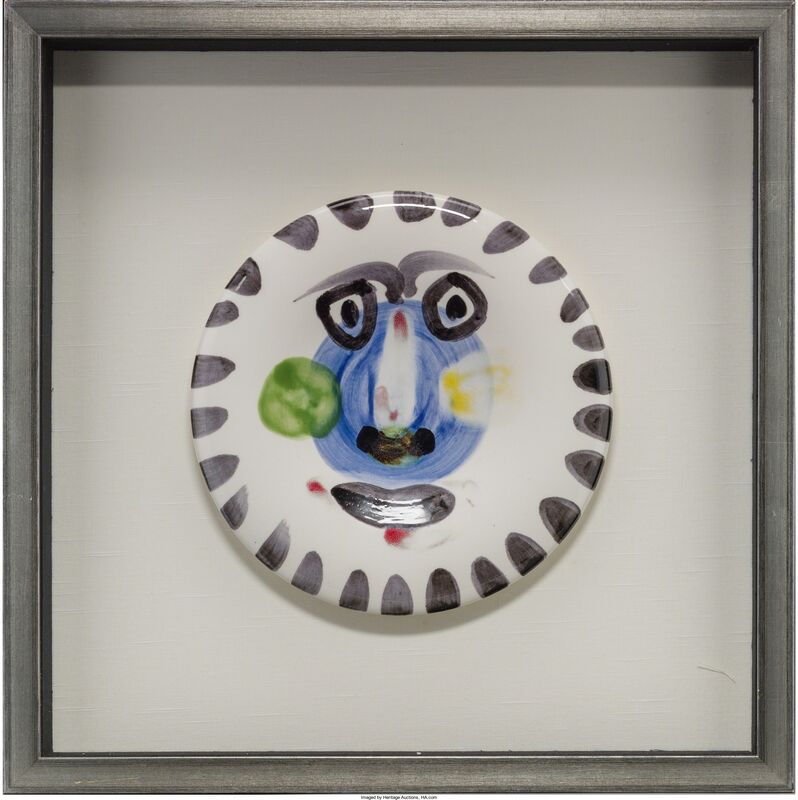 Pablo Picasso, ‘Visage no. 202’, 1963, Other, Painted and glazed ceramic, Heritage Auctions
