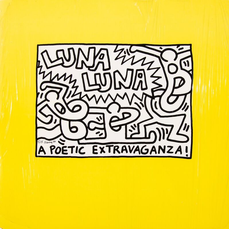 Keith Haring, ‘Luna Luna Karussell: A Poetic Extravaganza’, 1986, Print, Silkscreen with offset lithograph in colors on paper, Heritage Auctions