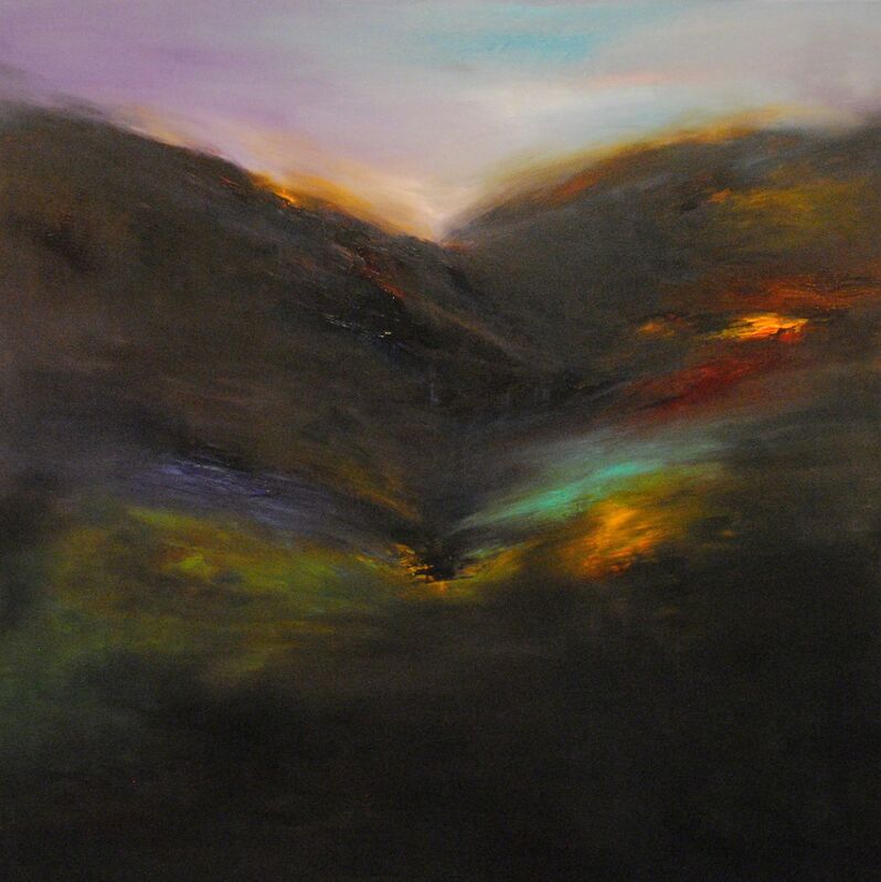 MD Tokon, ‘Myth, Mountain & Sky 3’, 2014, Painting, Acrylic on Canvas, Isabella Garrucho Fine Art
