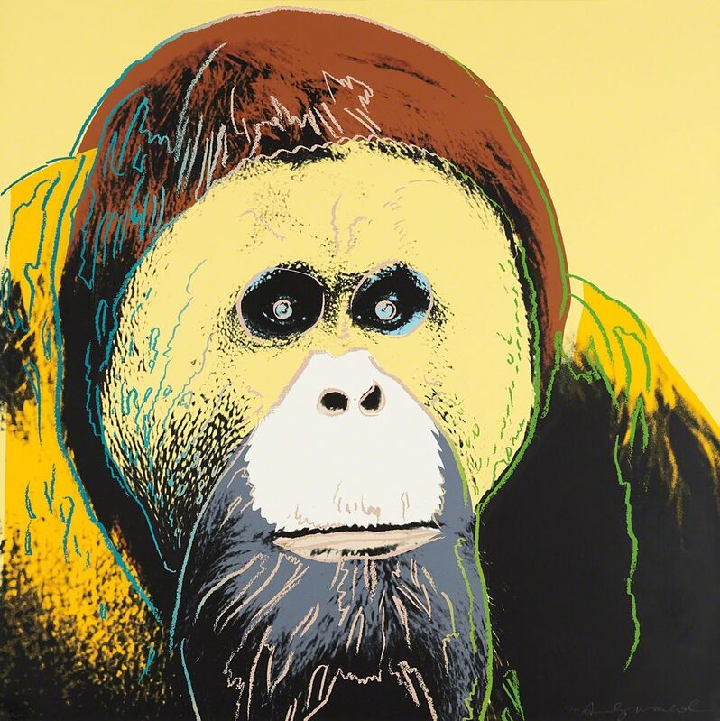 Andy Warhol, ‘Orangutan (FS II.299)’, 1983, Print, Screenprint on Lenox Museum Board, Revolver Gallery