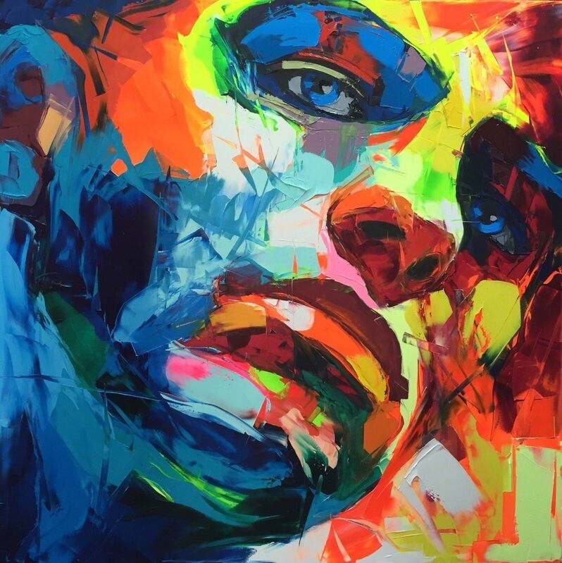 Françoise Nielly, ‘Untitled 730’, 2015, Painting, Oil on canvas, Villa del Arte Galleries