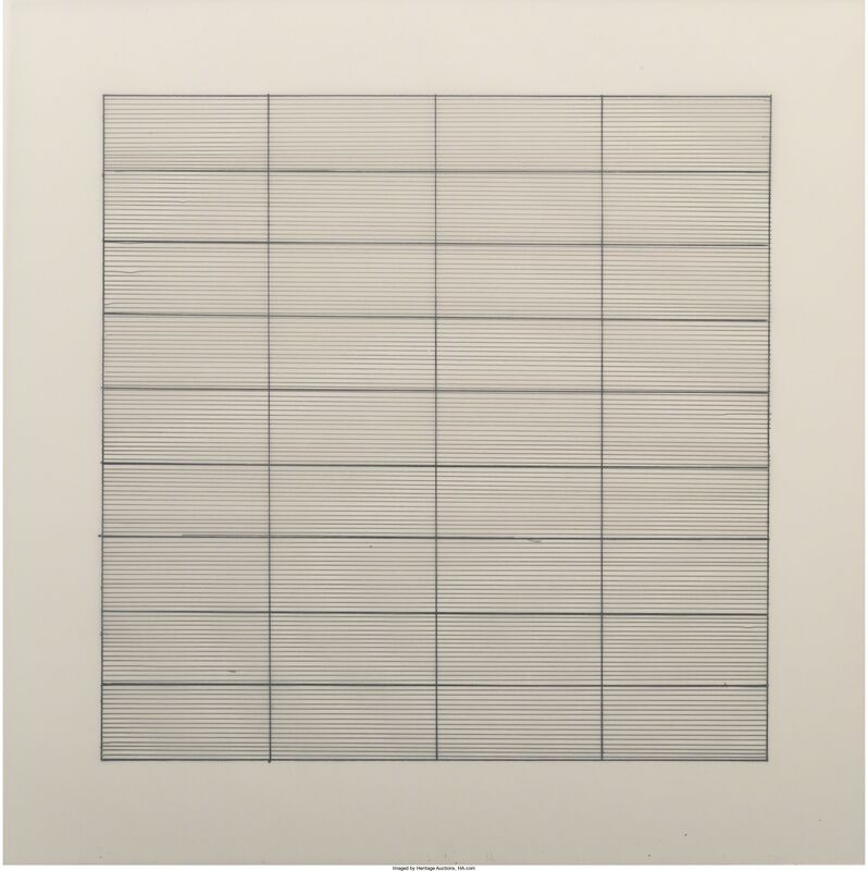 Agnes Martin, ‘Paintings and Drawings (suite of 10)’, 1991, Other, Color lithographs, Heritage Auctions