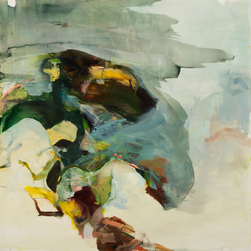 Hollis Heichemer, ‘between stones’, 2020, Painting, Oil on Mylar mounted on board, Hollis Taggart