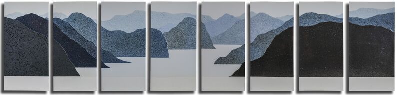 Haiying Hu, ‘Landscape’, 2020, Sculpture, Ceramic, 8 pieces, LEE & BAE