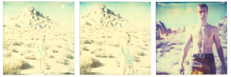 Stefanie Schneider, ‘Aimless - It all began quite simply I was very happy -’, 2003, Photography, Analog C-Prints, hand-printed by the artist on Fuji Crystal Archive Paper, based on 3 Polaroids, mounted on Aluminum with matte UV-Protection, Instantdreams
