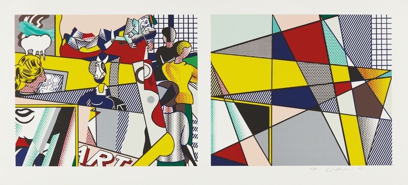 Roy Lichtenstein, ‘Tel Aviv Museum Print’, 1989, Print, Lithograph in colors, on Rives BFK paper, with full margins, Phillips