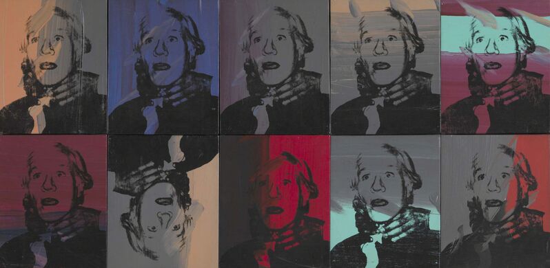Andy Warhol, ‘Self-Portrait Strangulation’, 1978, Print, The Whitworth