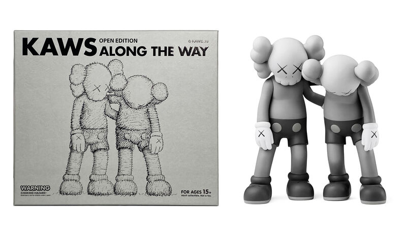 KAWS, ‘'Along the Way' (grey)’, 2019, Sculpture, Collectible painted vinyl art figure set., Signari Gallery