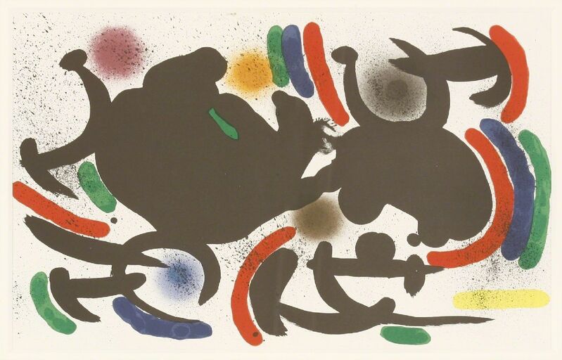 Joan Miró, ‘From the Lithograph’, 1972/1992, Print, Two lithographs printed in colours, Sworders