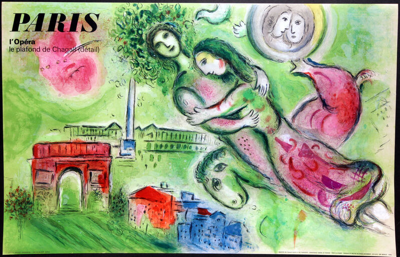 Marc Chagall, ‘Romeo et Juliette – Opera Paris’, 1964, Posters, Lithograph Poster, Denis Bloch Fine Art