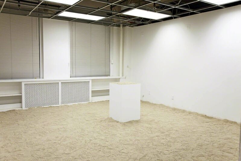 Brendan Lynch, ‘Whoop There It Is!’, 2010, Installation, Sand and pedestal, The Still House Group