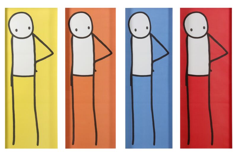 Stik, ‘Look’, 2013, Print, Full Set of 4 prints, Offset lithographs in colour, Chiswick Auctions