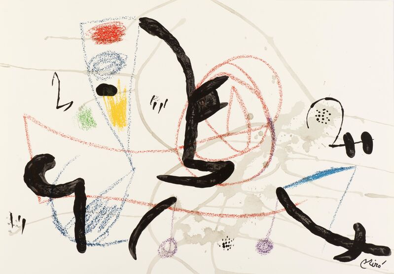 Joan Miró, ‘Maravillas con Variaciones Acrósticas 11’, 1975, Print, Original color lithograph on Guarro paper, Samhart Gallery